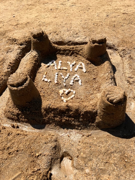Strand La Blanche Island Bodrum
