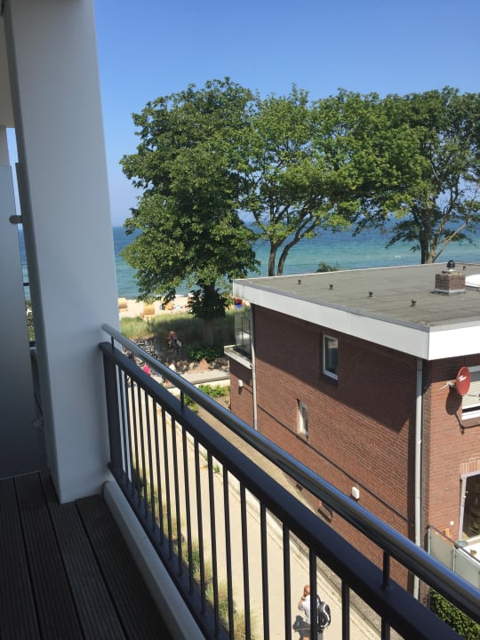 Ausblick vom Balkon SeeHuus Hotel