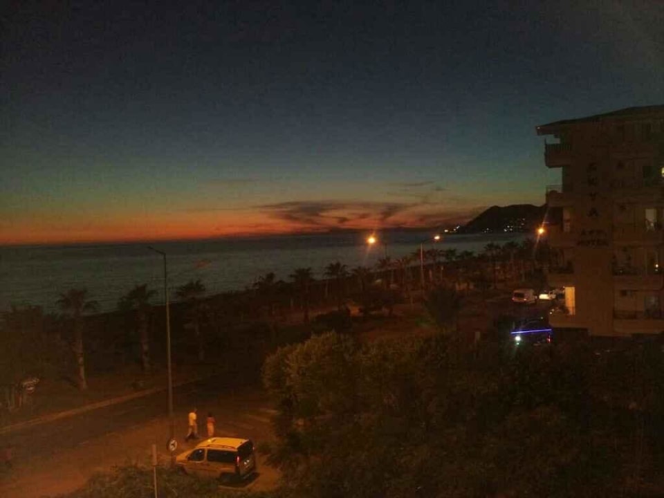 Sonnenuntergang Hotel Kleopatra Dreams Beach