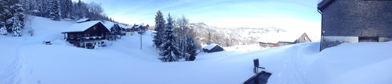 Ausblick Blockhaus Metzler