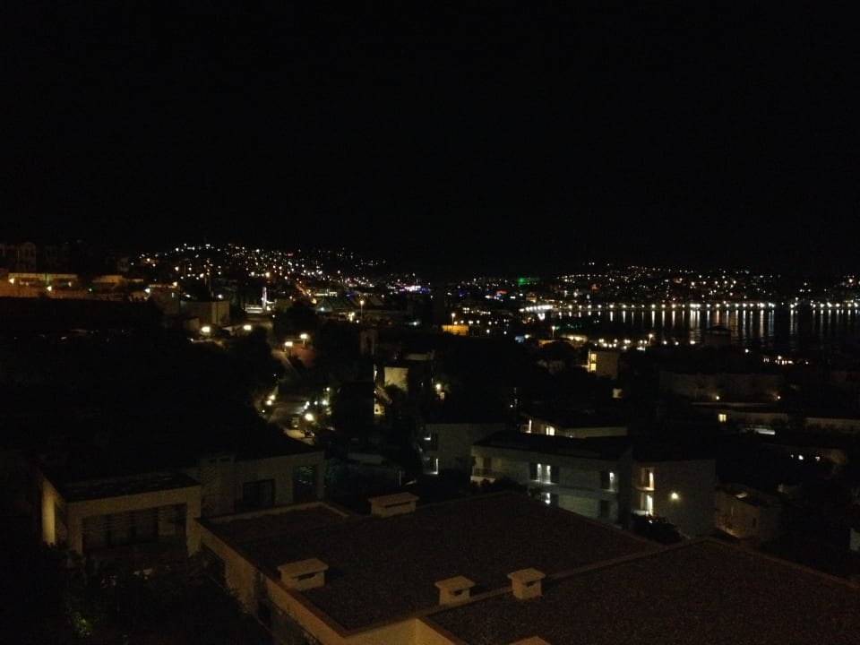 Nachts auf dem Balkon Royal Arena Resort & Spa