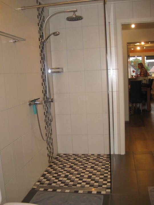 Dusche Ferienwohnung Bing