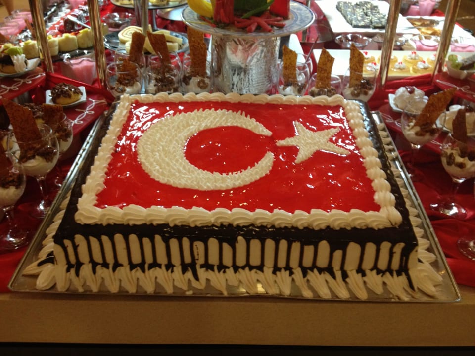 Torte zum Türkischen Abend Seamelia Beach Resort