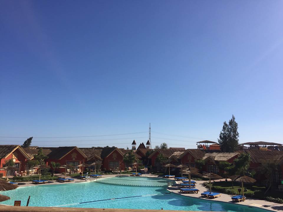 Ausblick Pickalbatros Jungle Aqua Park Resort - Neverland Hurghada