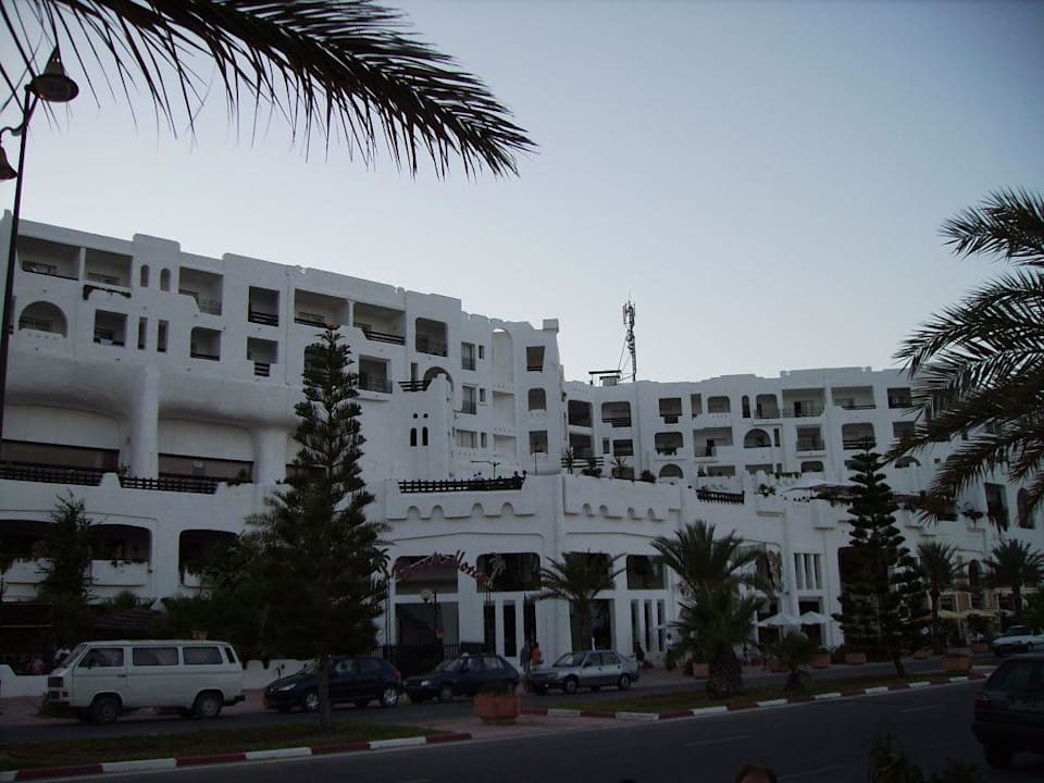 Hotel von der Promenade aus Hotel Yasmine Beach Resort