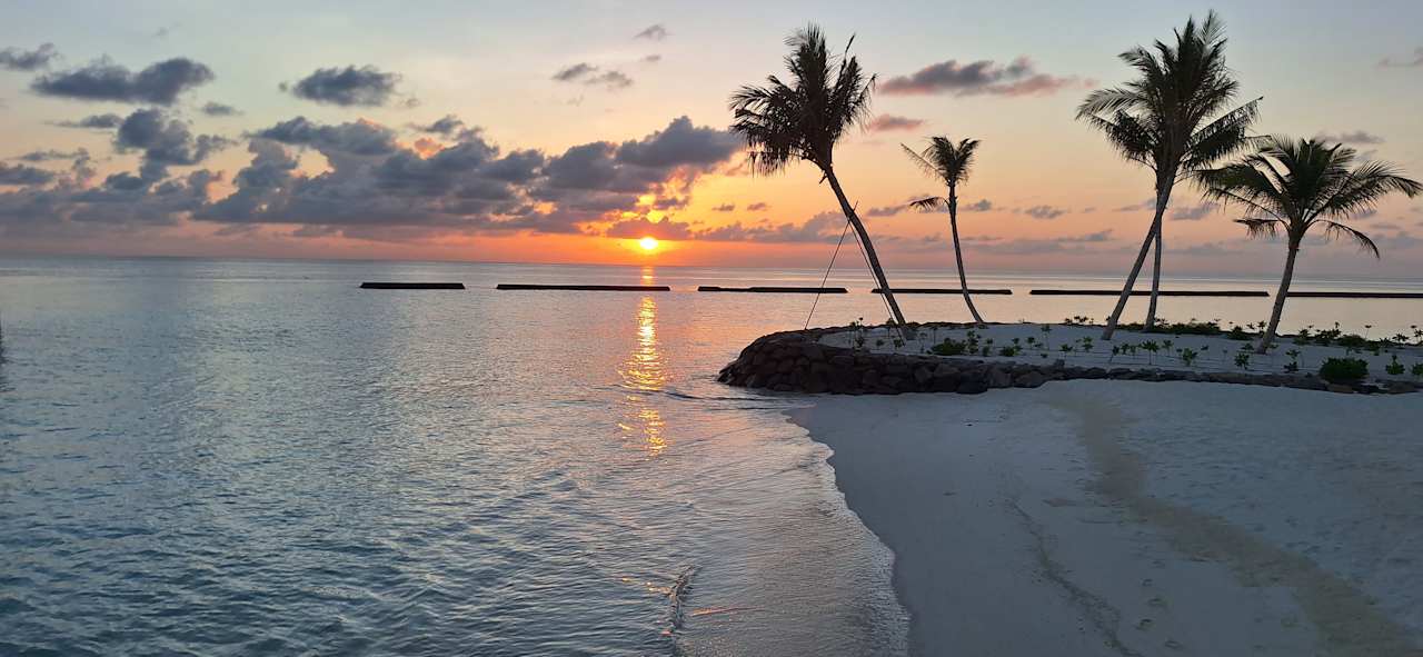Ausblick Veligandu Maldives Resort Island