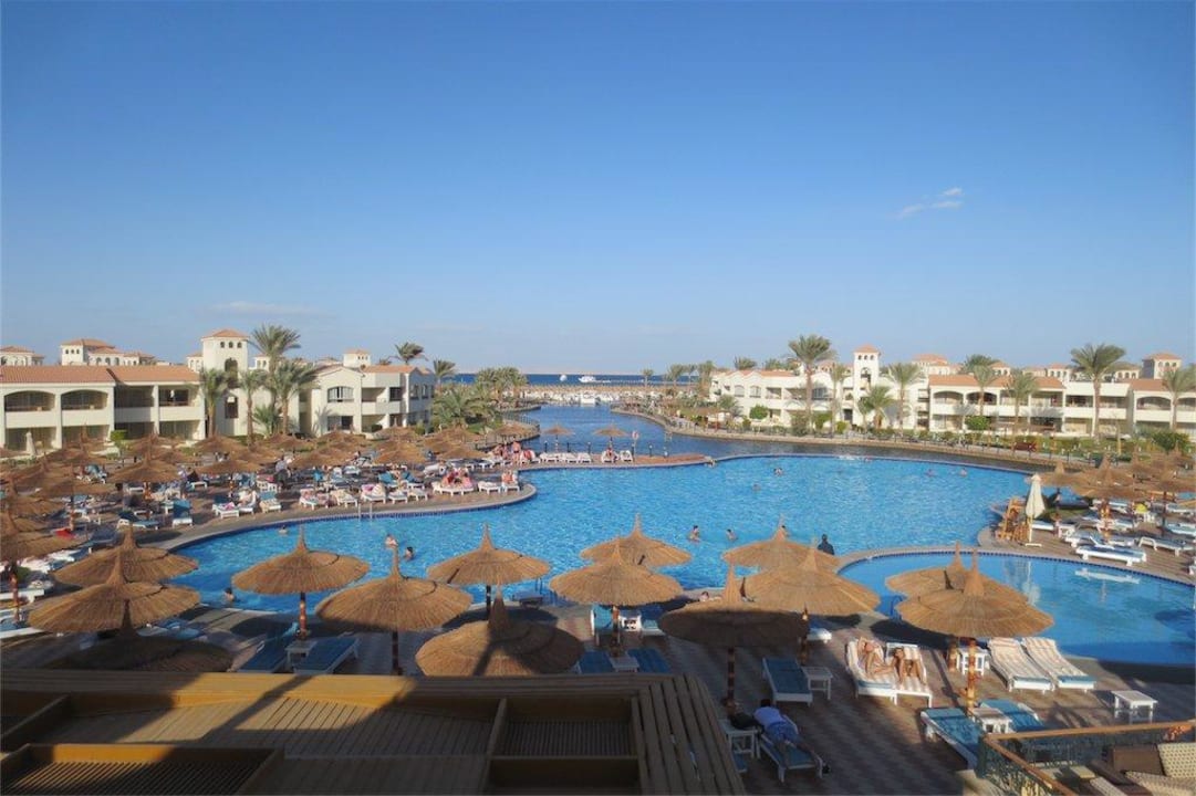 Ausblick von der Catello Bar Pickalbatros Dana Beach Resort - Hurghada