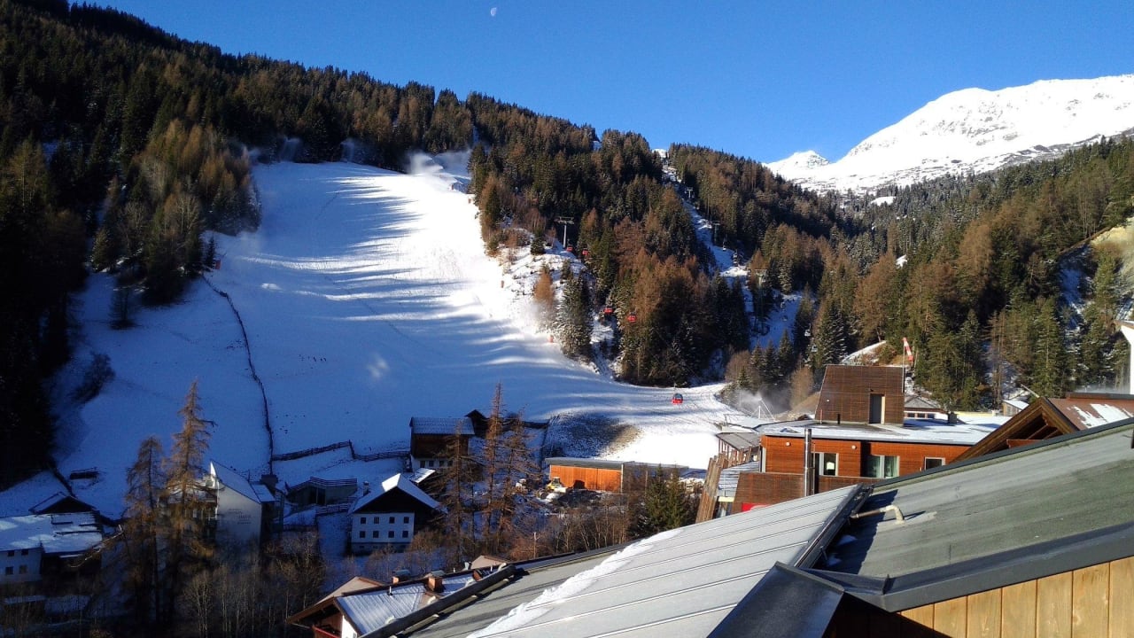 Ausblick Penthouse Hotel Garni Alpenjuwel