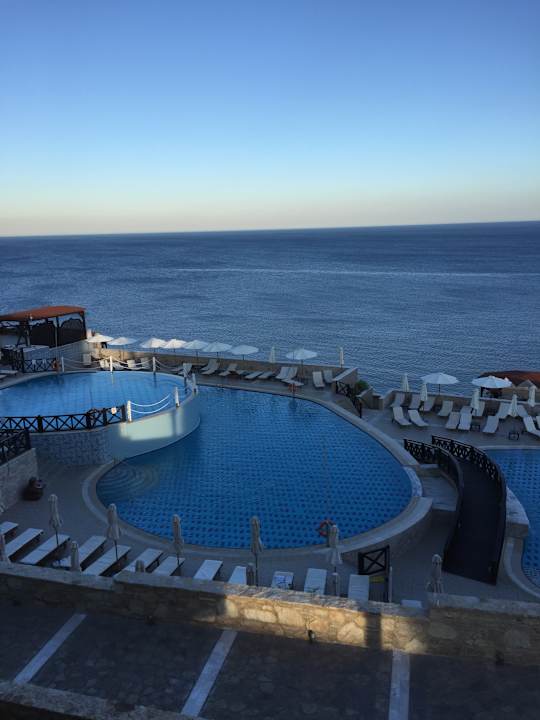 Ausblick Hotel Kalithea Horizon Royal