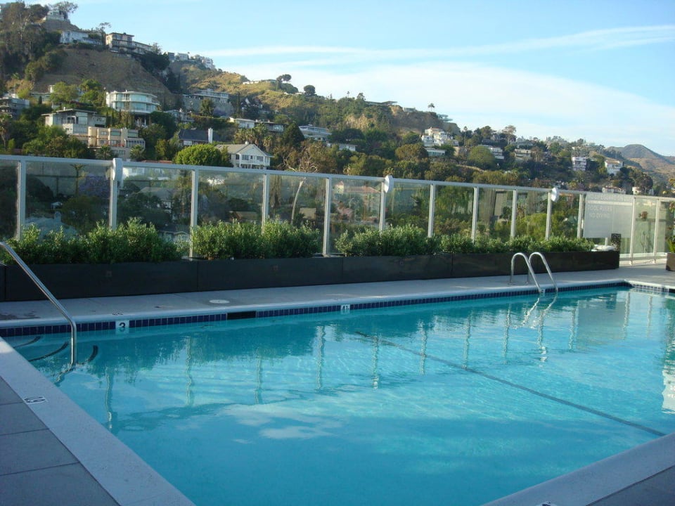 Dachterrasse und Pool Hotel Andaz West Hollywood