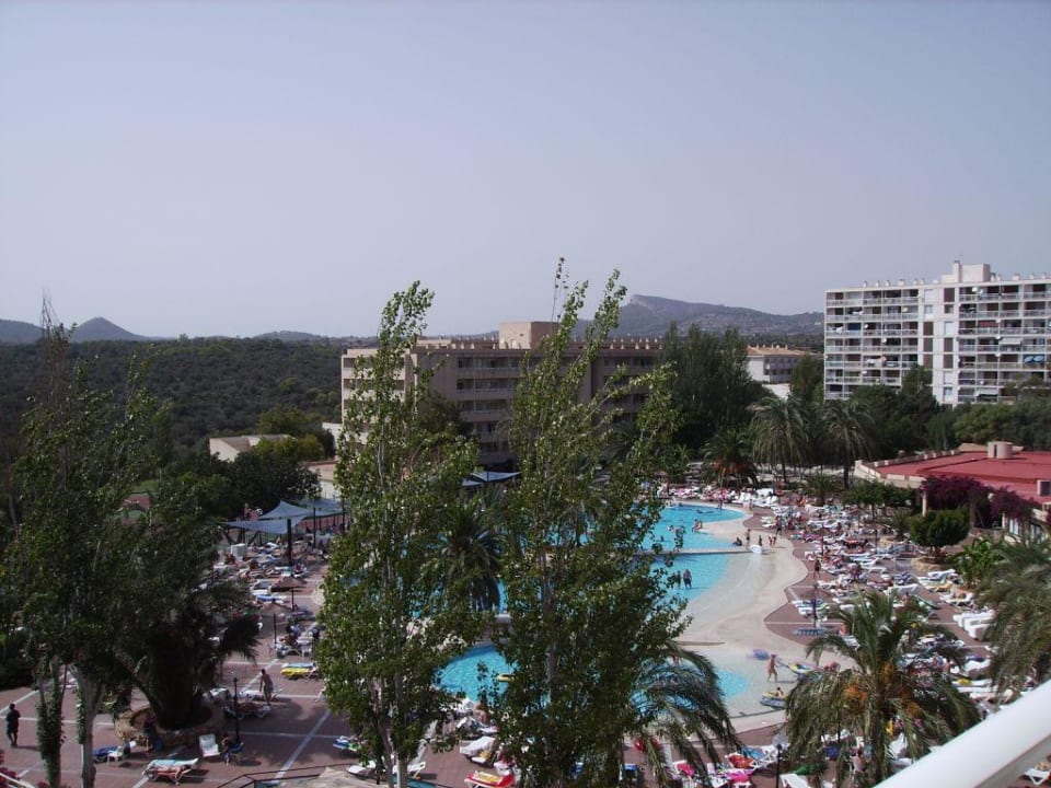 Die Poollandschaft Hotel Club Cala Romani