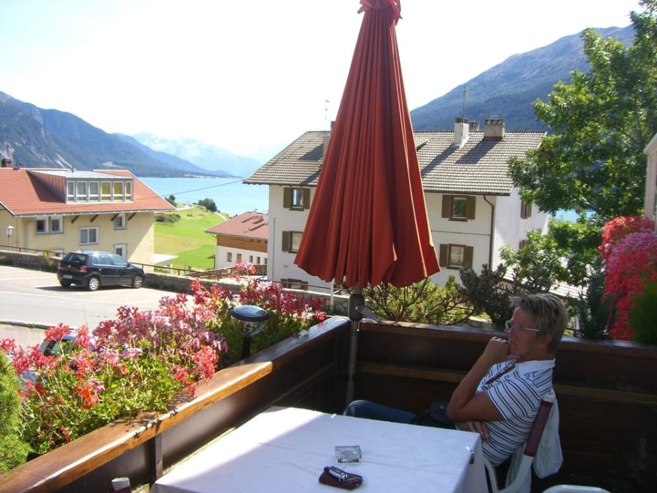 Schöner Ausblick Hotel Etschquelle