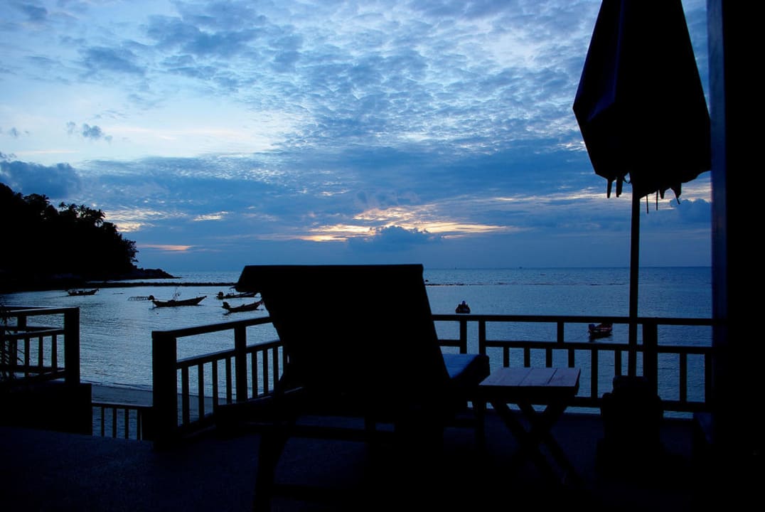 Widok z tarasu Hotel Salad Hut