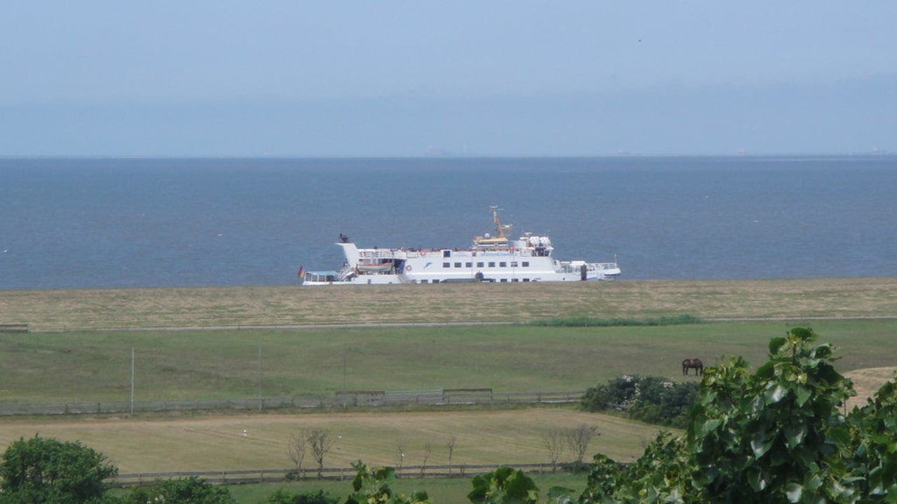 Blick vom Zimmer Hotel Leuchtturm