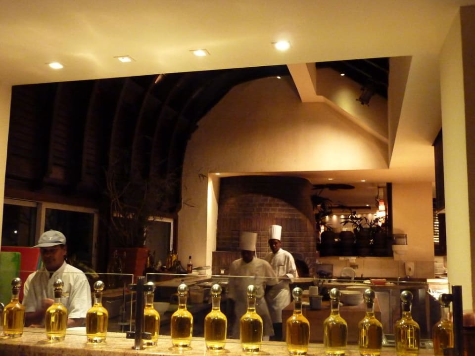 Italienische live cooking station Shangri-La Le Touessrok Mauritius