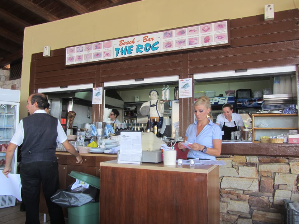 Beach Bar 'The Roc' Hotel Kalithea Horizon Royal