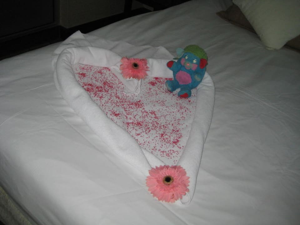 Deko vom Zimmermädel Rixos Sungate