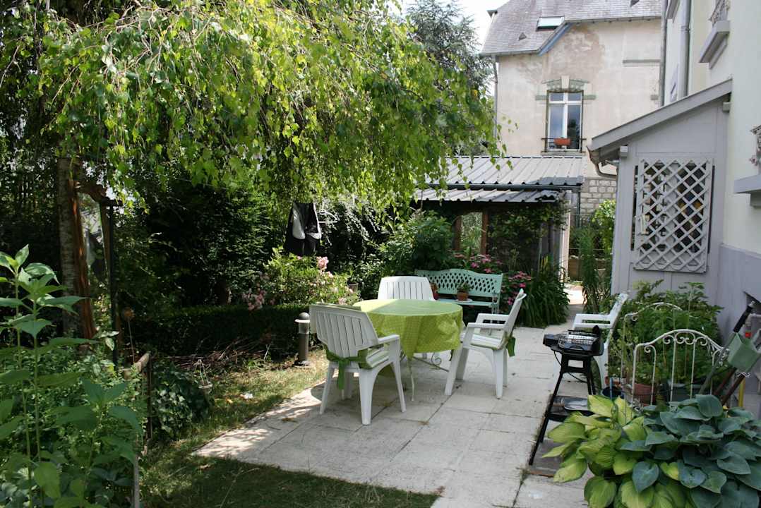 Terrasse Hotel Chambre d'hôte Jules & Annette