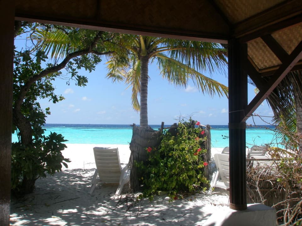 Ausblick von Bungi 116 Thulhagiri Island Resort