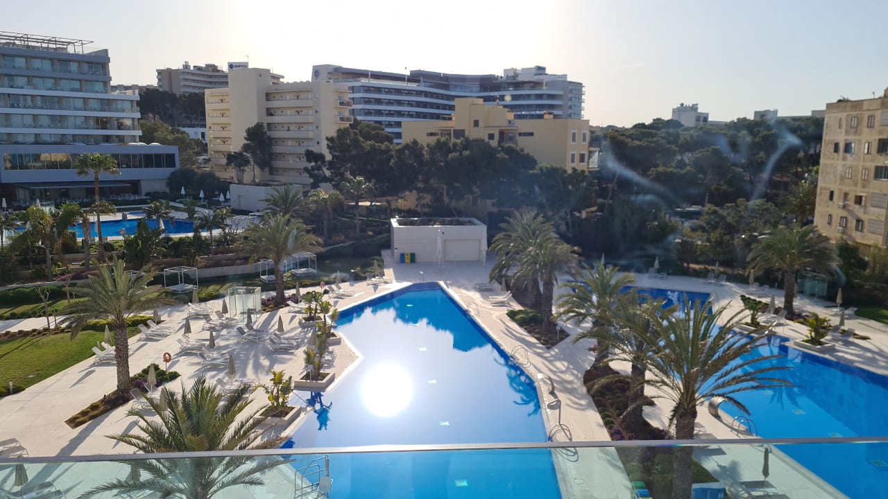 Ausblick Hipotels Gran Playa De Palma