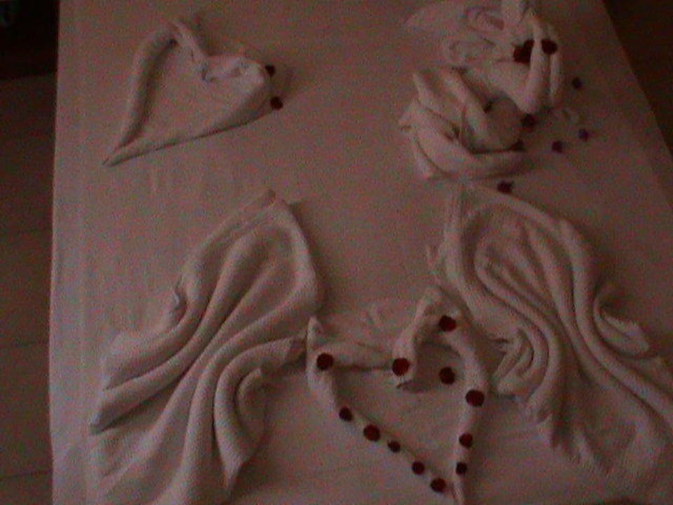 Bettdekoration Hotel Club Tess