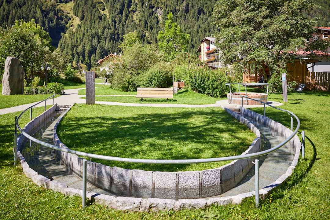 Gartenanlage Biohotel Stillebach