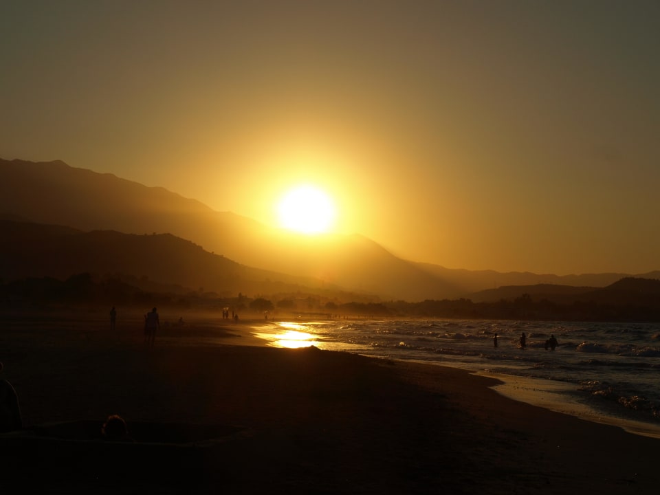 Sonnenuntergang HARPIN Georgioupolis Resort Aquapark & SPA