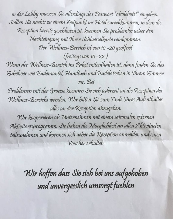 Tips  SOLEA DOLOMITI Boutique Hotel