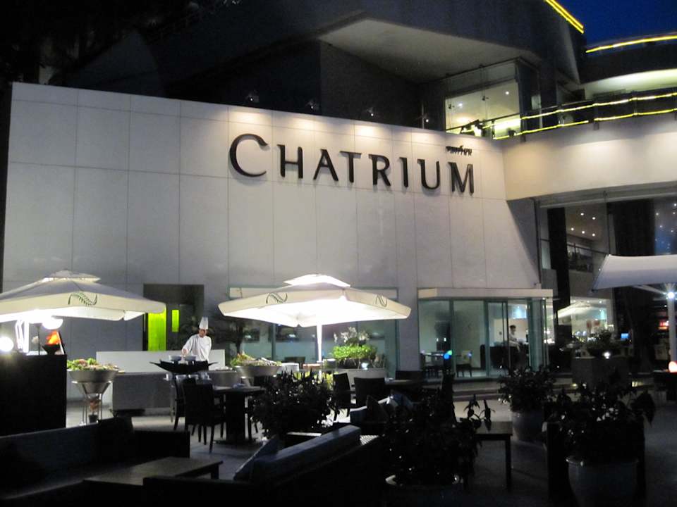 Barbereich Flussseite  Chatrium Hotel Riverside Bangkok