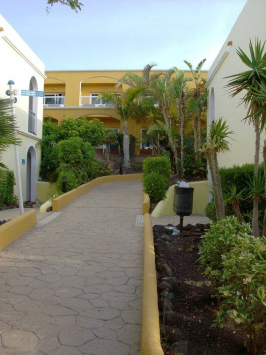 Der Weg zu den einzelnen Häusern AluaVillage Fuerteventura
