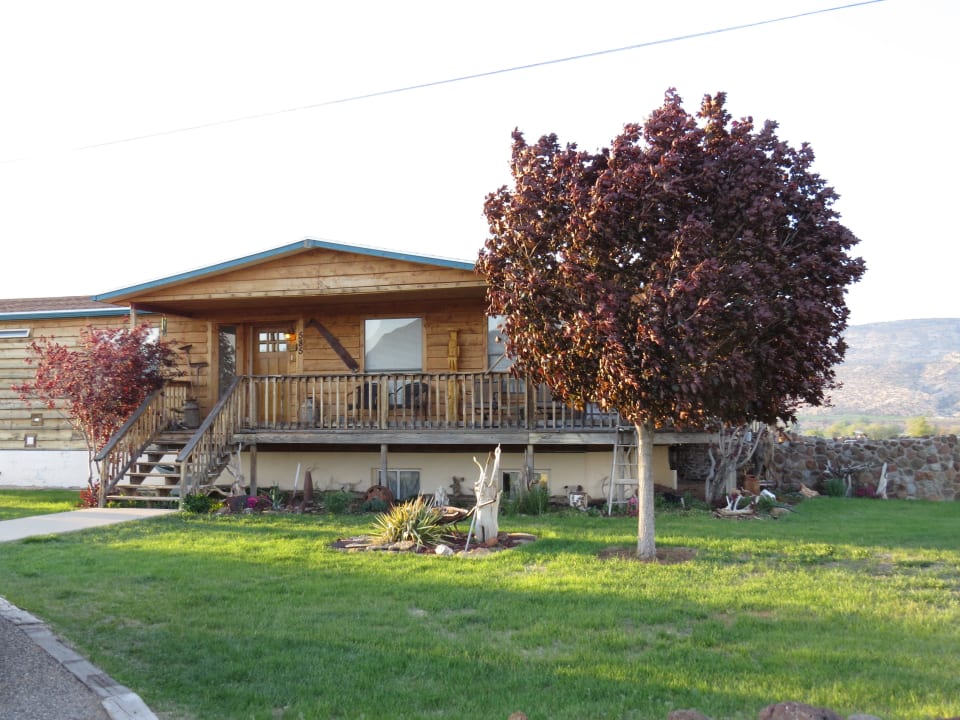 Das B&B von außen Rainbow Country B&B