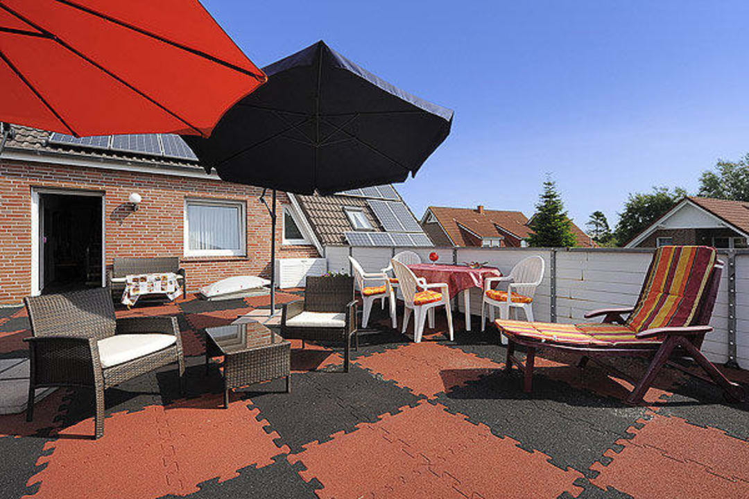 Dachterrasse Pension Nordlicht