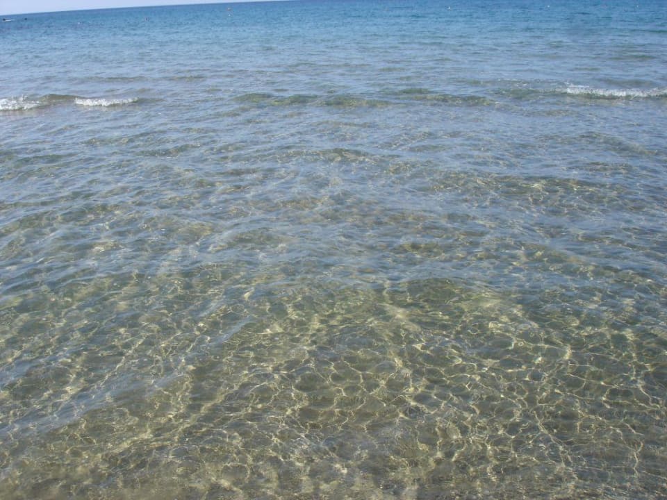 Glasklares Wasser am Strand Atlantica Mikri Poli Crete