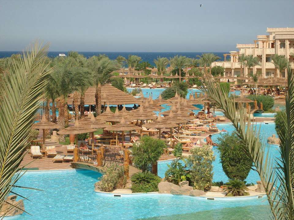 Вид на бассейн Pickalbatros Palace Resort