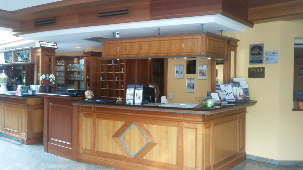 Rezeption  Best Western Plus Hotel Erb