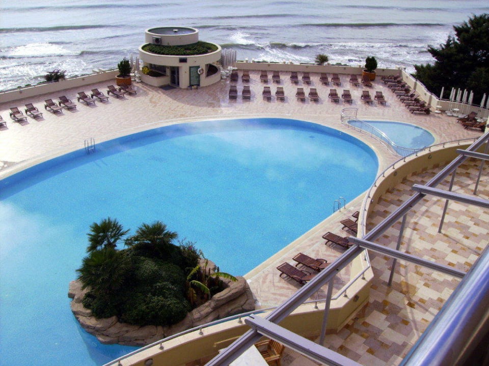 Blick vom balkon Melas Resort Hotel