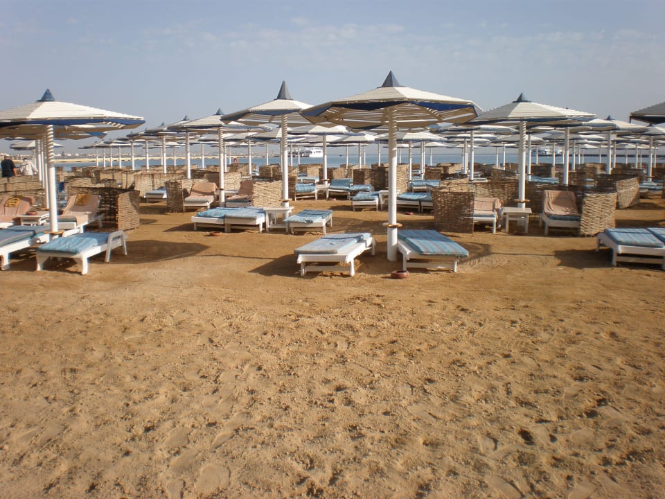 Liegen und Sonnenschirme Pickalbatros Dana Beach Resort - Hurghada