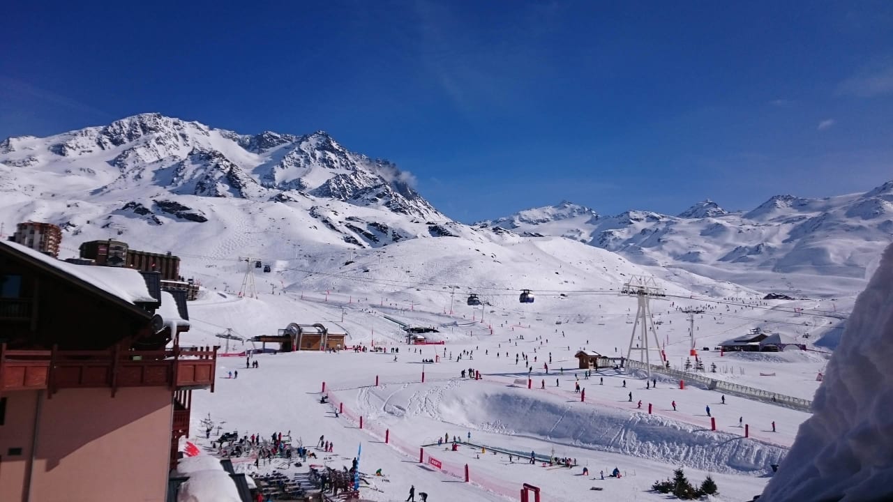Très belle vue sur le glacier Residence Village Montana