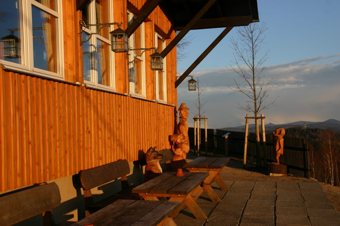 Außenansicht Wachbergbaude Saupsdorf