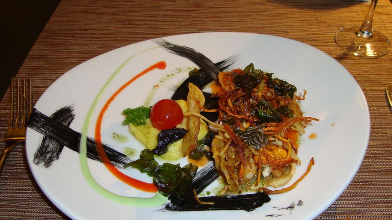 Tintenfische im Catapata Catalonia Royal Bavaro - Adults only