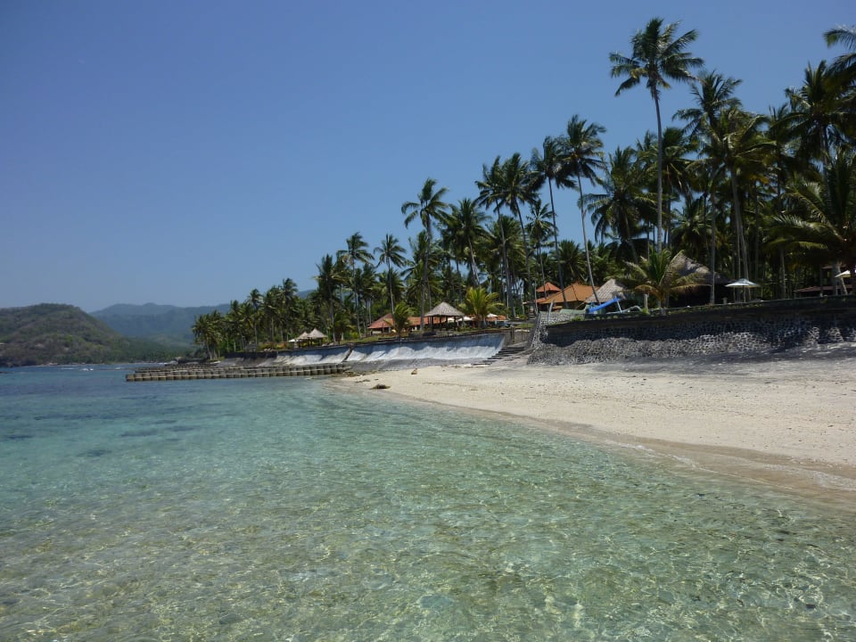 Kaum Unterwasserleben, dreckig Sea Breeze Candidasa