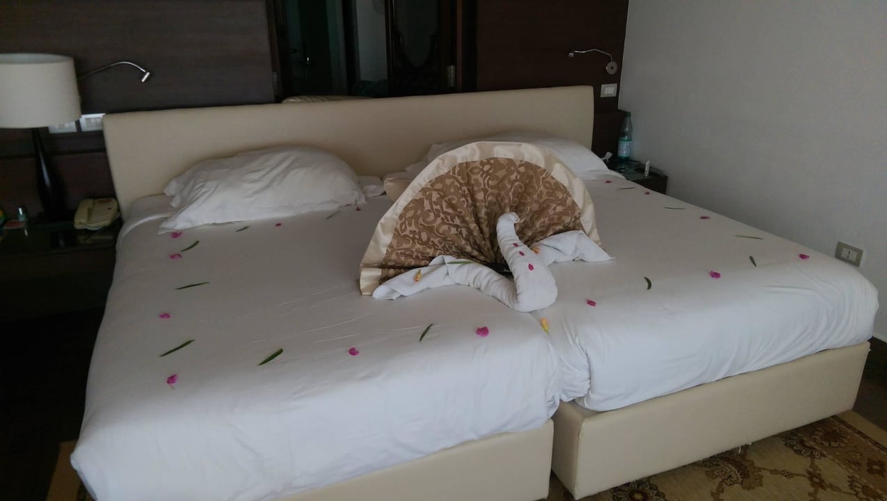 Großes Bett und sehr bequem Steigenberger Makadi Hotel - Adults only