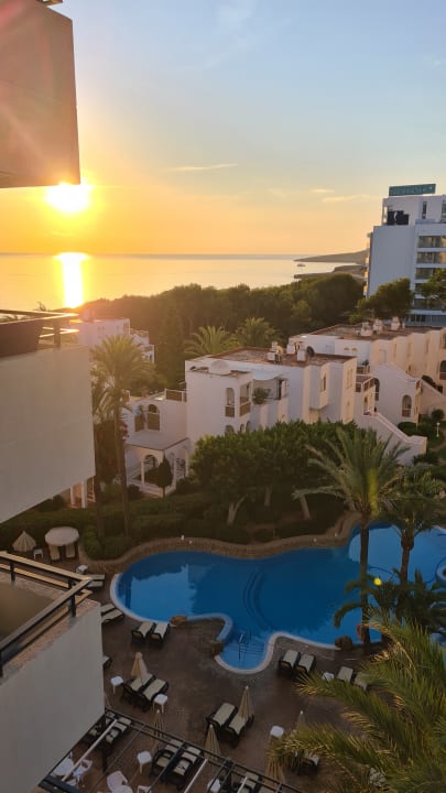 Ausblick Hipotels Bahía Cala Millor