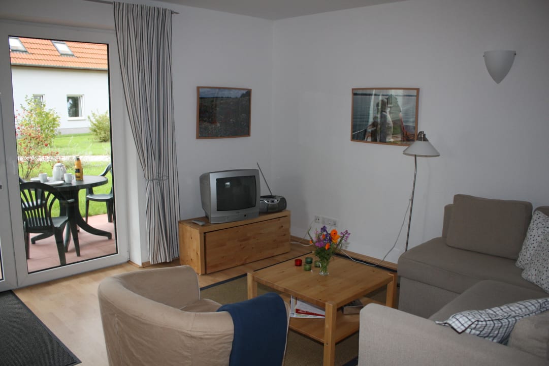 FeWo "Igel" im EG, Wohnbereich Müritzparadies Feriendorf Alte Fahrt