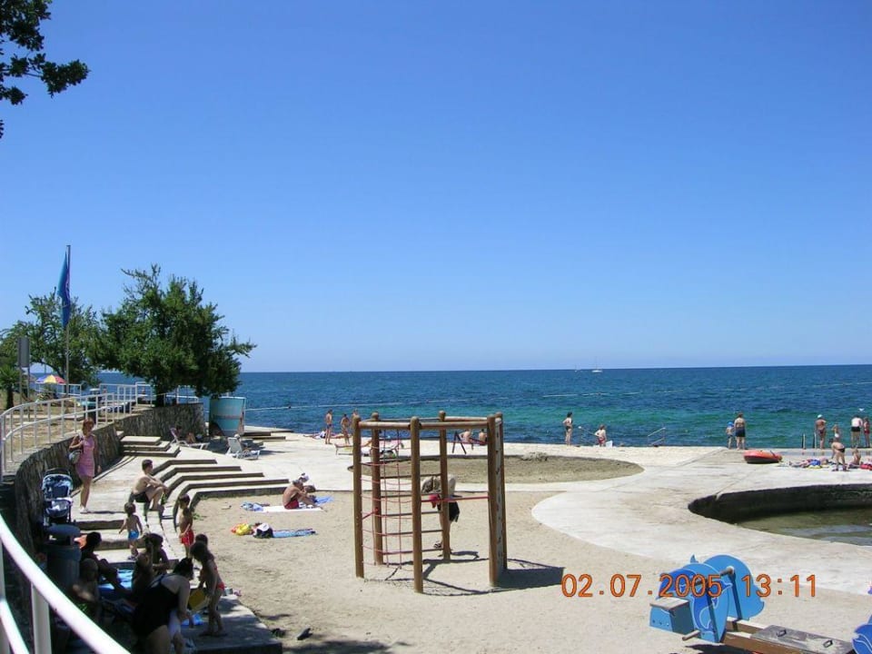 Strandaufnahme Rubin Hotel