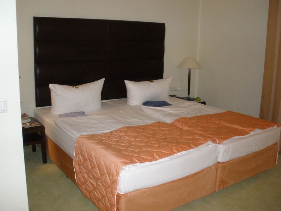 Doppelbett mit harten Matratzen Resort Mark Brandenburg