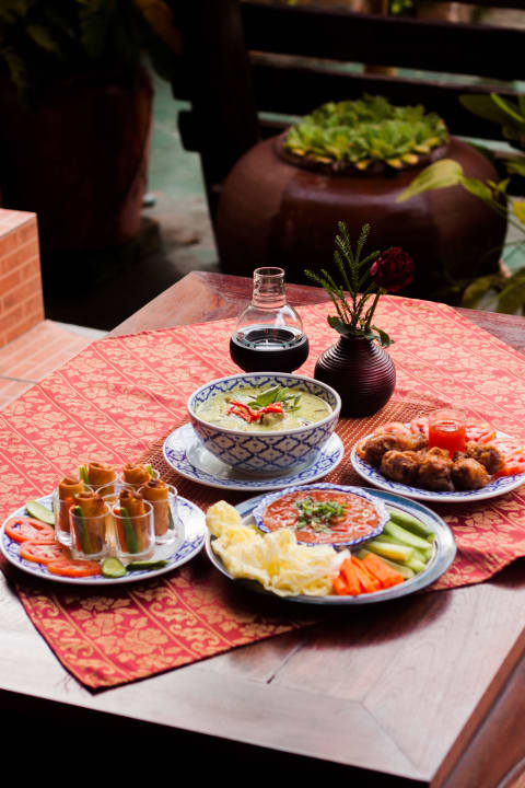 Joy's house Dinner set Joy's House, Guesthouse Chiang Mai