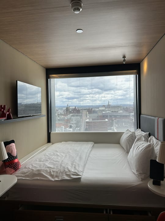 Zimmer citizenM hotel Glasgow