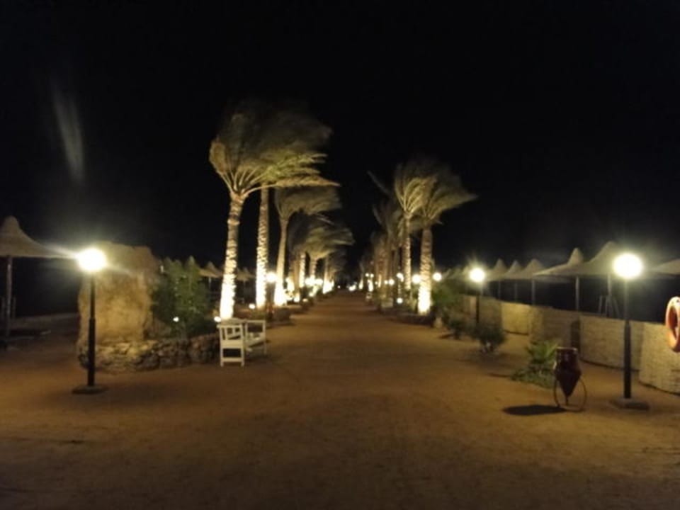Gang zur Insel zwischen den Lagunen  Arabia Azur Resort