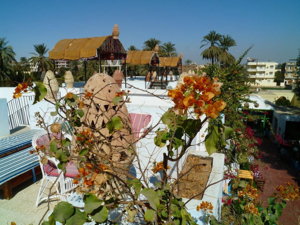 Die Dachterrasse vom Gezira Garden Hotel Gezira Garden